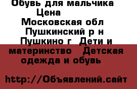 Обувь для мальчика › Цена ­ 1 000 - Московская обл., Пушкинский р-н, Пушкино г. Дети и материнство » Детская одежда и обувь   
